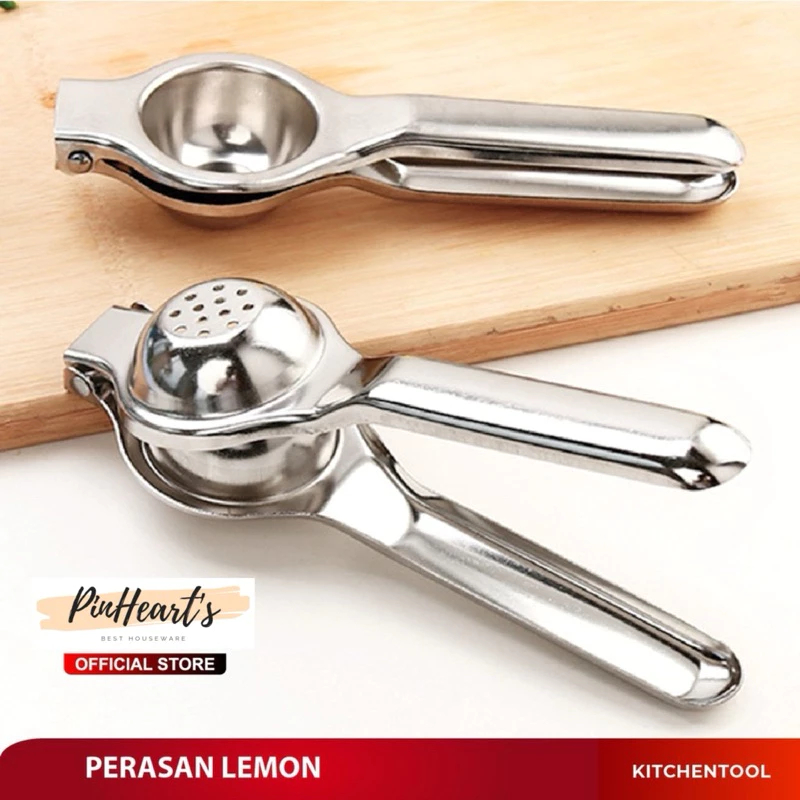 PERASAN LEMON JERUK BAWANG PUTIH STAINLESS STEEL TEBAL | PERASAN LEMON