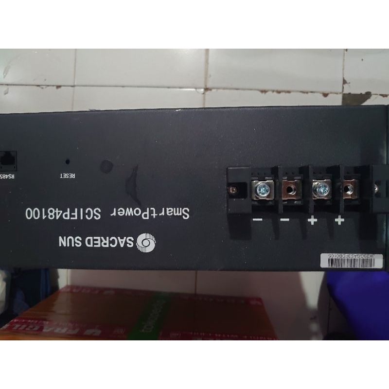 lifepo4 48V 100Ah sacredsun huawei shoto bms normal minus