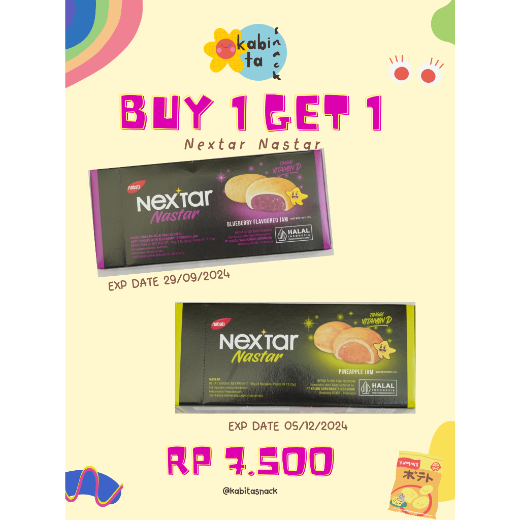 

PROMO Snack makanan ringan mulai dari 7500