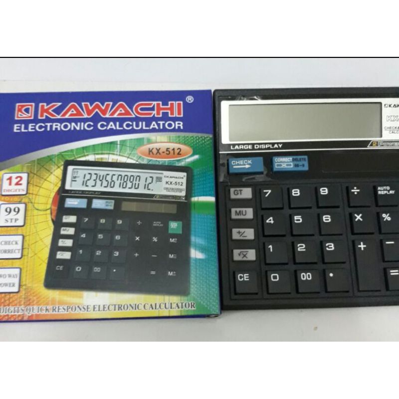 

PROMO - Kalkulator Kawachi 12 Digit Harga Grosir Kalkulator Pedagang Cuan KWC12