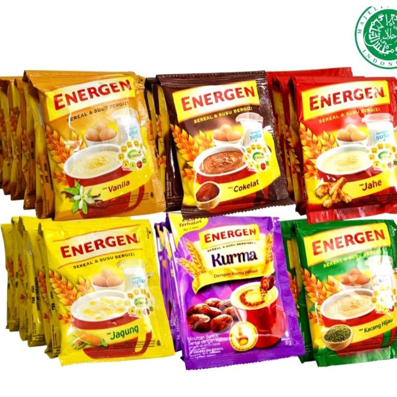 

Energen sereal sachet 10pcs/5pcs