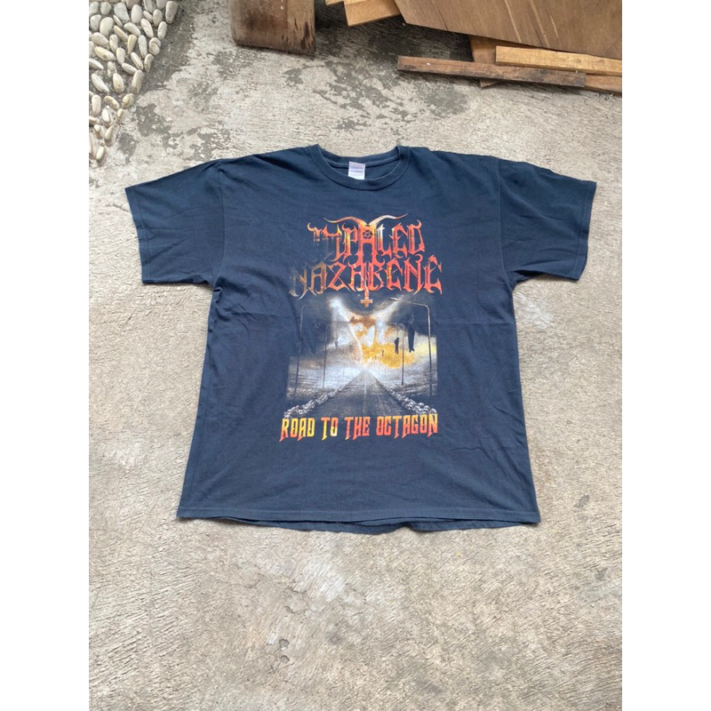 Kaos Band Impaled Nazarene Album 2010 Road To Octagon Size XL