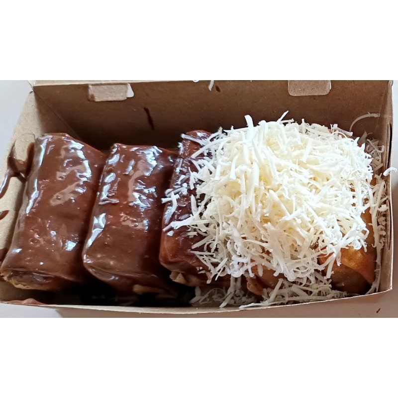 

Piscok lumer cokelat keju / Pisang lumer Cokelat keju/ pisang cokelat keju