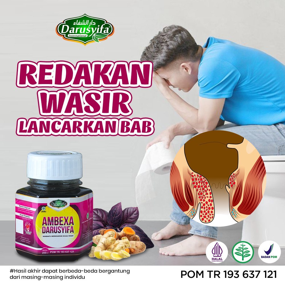 Ambexa Madu Hemmorhoida Obat Wasir Ambeien Daun Ungu Obat Wasir