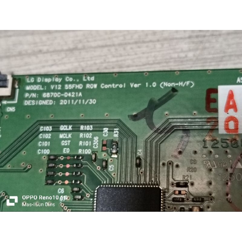 TIKON - TCON TV LED LG 55LN5400-TA - 55LM6200 - 55LN - 55LM