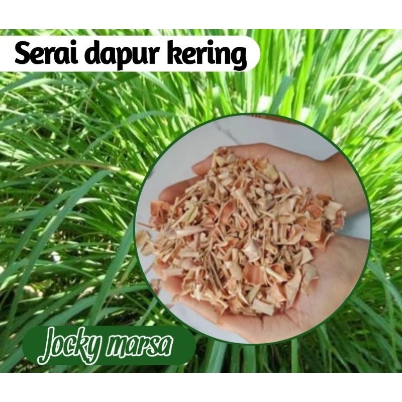 

Serai/sereh kering grade A 1 kg