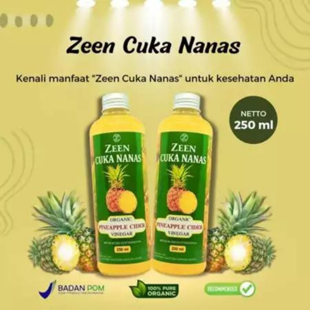 

Cuka Nanas Original 250ml - Menurunkan Kadar Gula Darah - Pineapple Vinegar