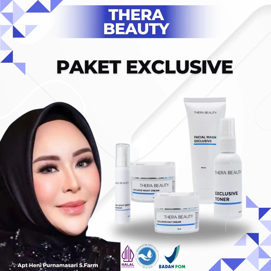 THERA BEAUTY PAKET EXCLUSIVE - THERA BEAUTY SKINCARE WAJAH BY HENI PURNAMA