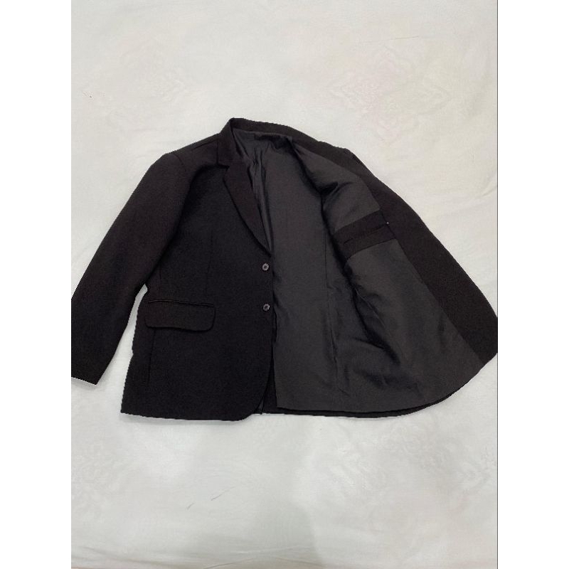 (Preloved | Second) Blazer Hitam Kerja Kantor Formal Pria Jas Pria Hitam Kerja