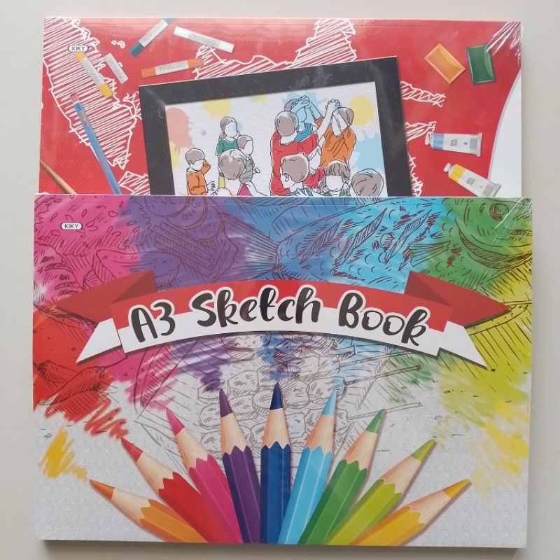 

tyvf Buku Sketsa Sketch Book Kiky A3 ( Pcs ) [ Orinal ]