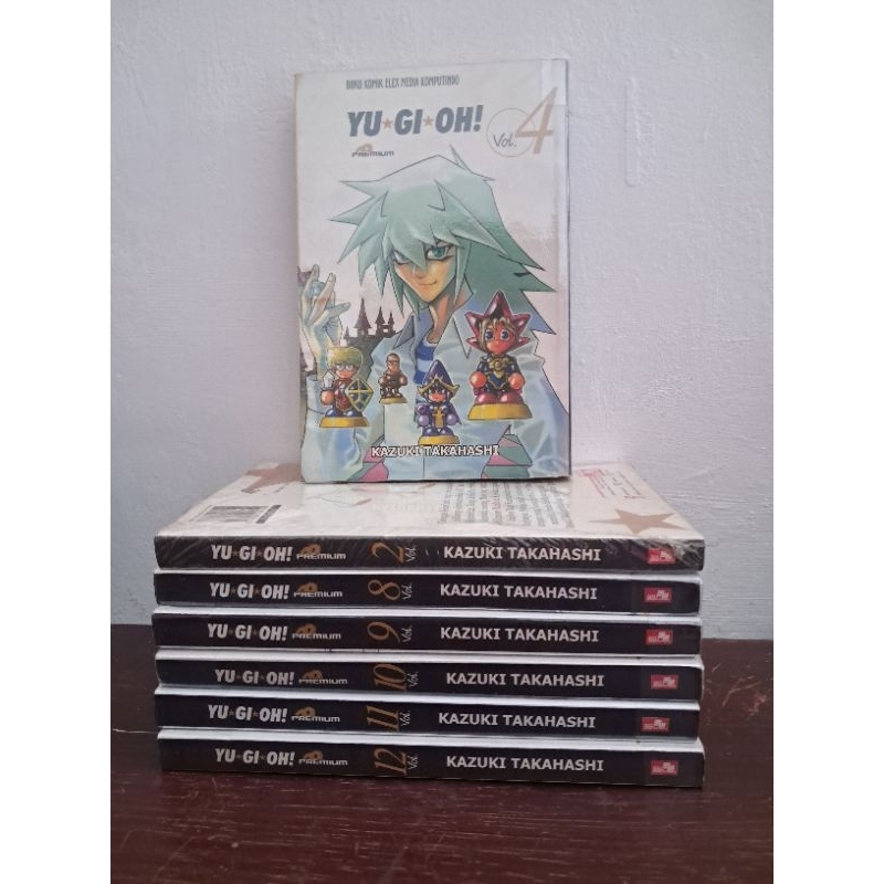 Set Komik Yu*Gi*Oh Premium Yugioh vol 4, 8, 9,12