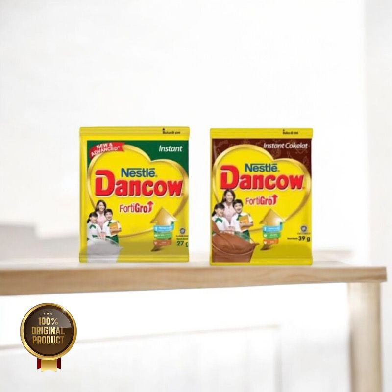 

Dancow sachet rasa coklat dan vanilla isi 5 pcs