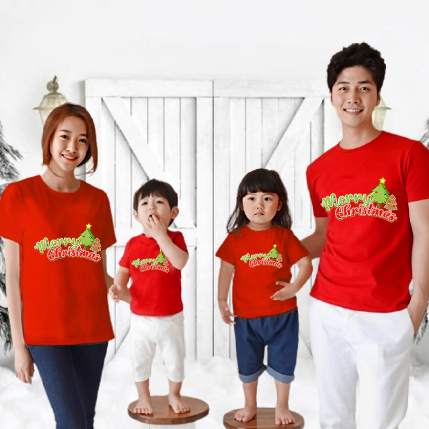 WSF BAJU NATAL KELUARGA KAOS NATAL KAOS NATAL KELUARGA BAJU NATAL WANITA BAJU NATAL ANAK KAOS MERRY 