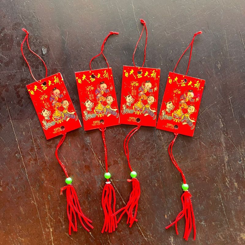

gantungan pojok meihua/ gantungan imlek angpao mini pohon sakura lucu murah