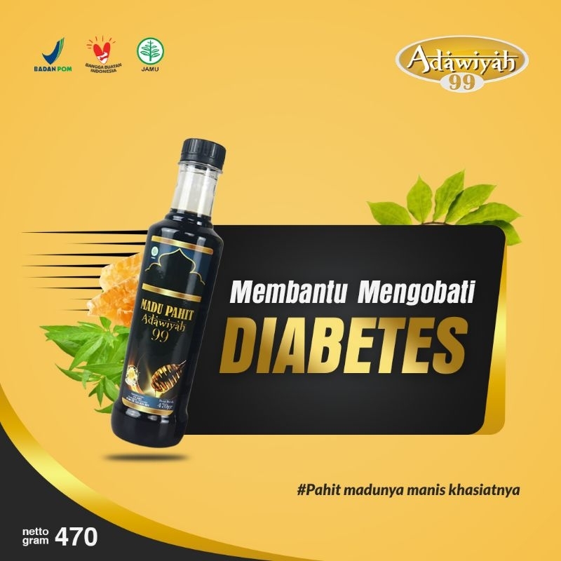 

Madu Hitam Pahit Adawiyah 99 | Herbal Alami Membantu Mengatasi Diabetes | Kolesterol | Asam Urat | Rematik