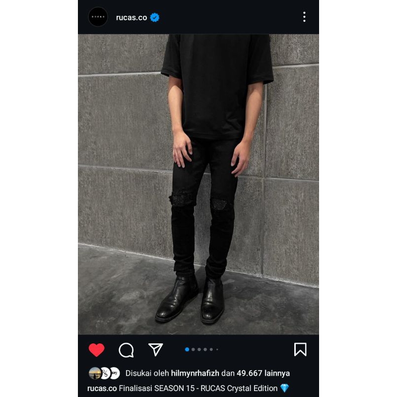 RUCAS Season 15 "Crystal Edition" Jeans