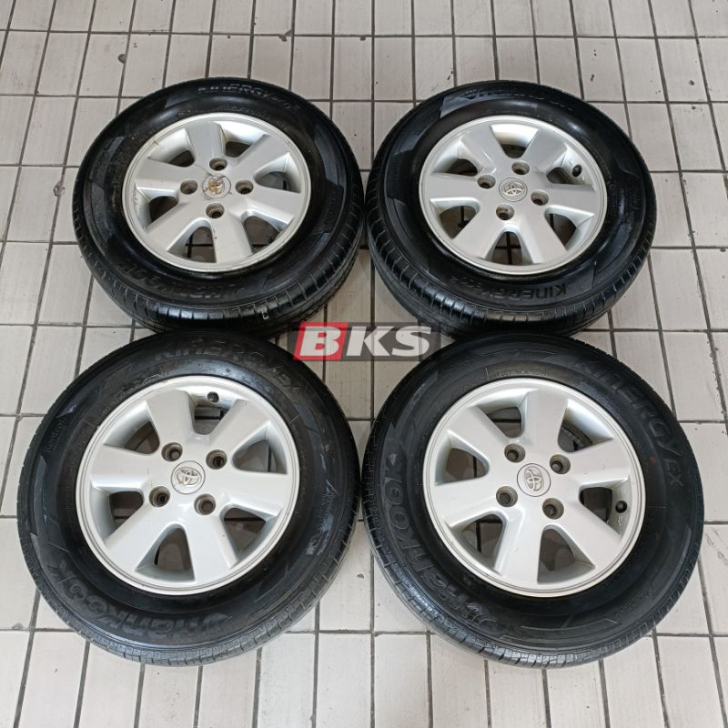 VELG MOBIL SECOND OEM AVANZA RING 14 PCD 4X114.3 + BAN 185 70 R14