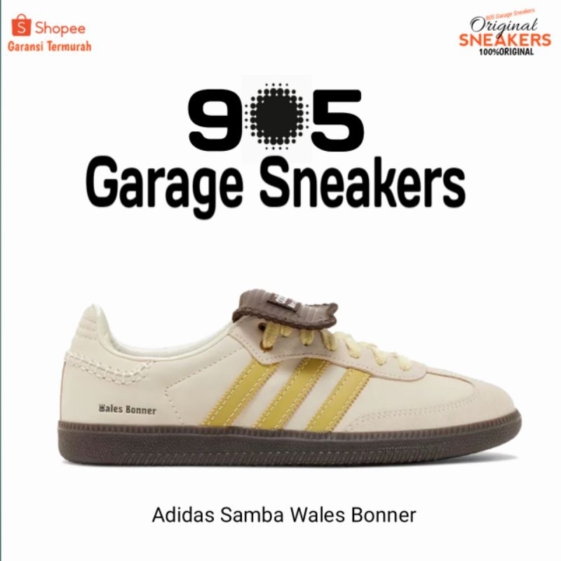 Sepatu Adidas Samba Wales Bonner Ecrtin Brown