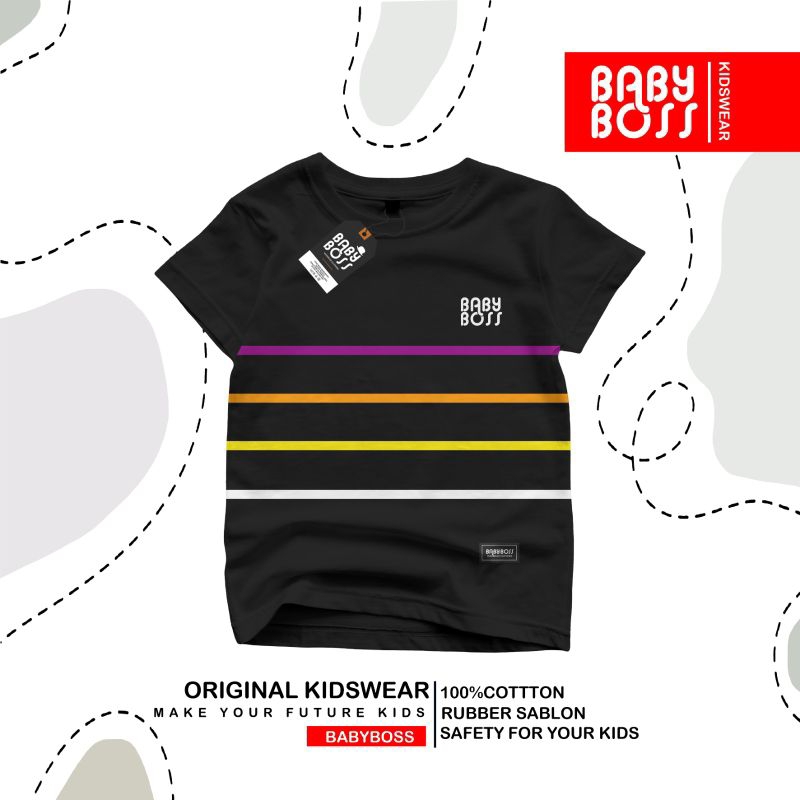 kaos anak Baby boss terlaris