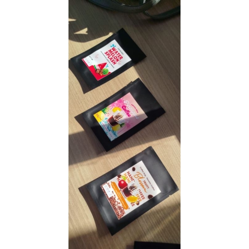 

[5 pcs]Drip Bag Coffee 17gr Mix Varian Rasa & Aroma