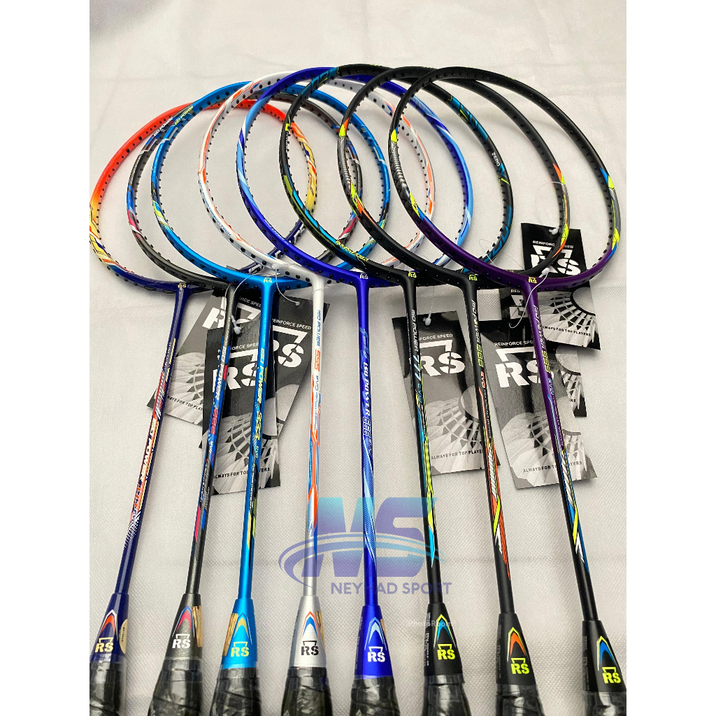 RAKET BADMINTON RS ISO POWER 111 222 333 555 666 777 888 999 EVO ORIGINAL