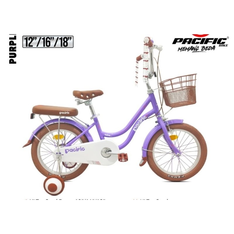 sepeda mini pacific clasic 16 inch