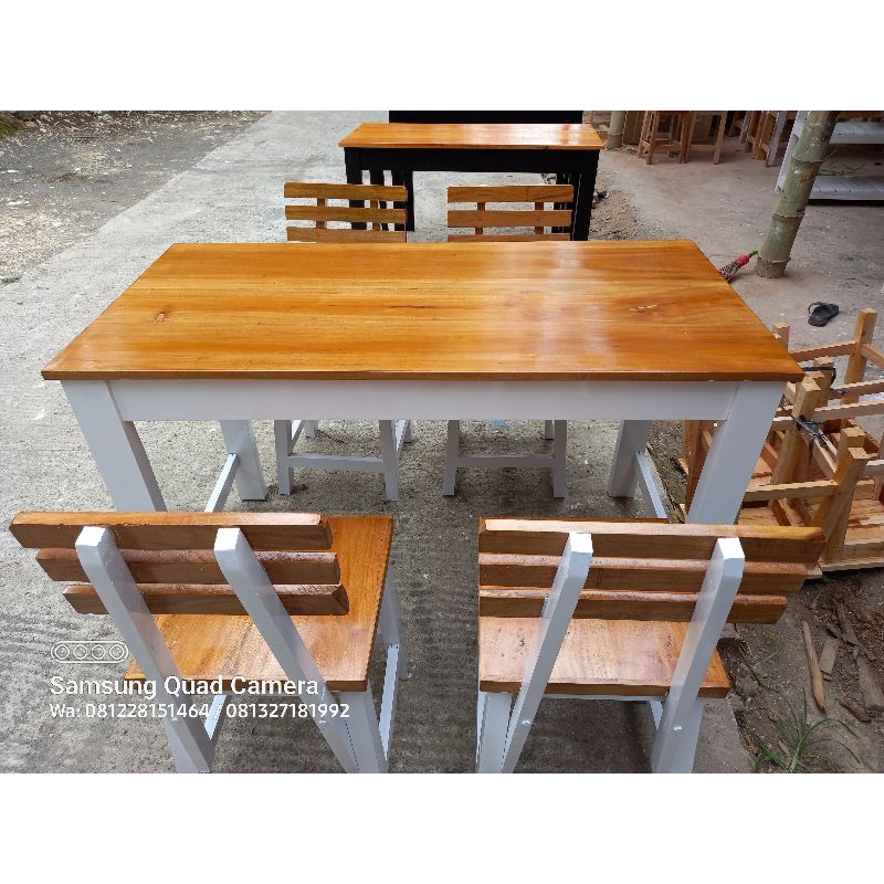 meja kursi set cafe/resto