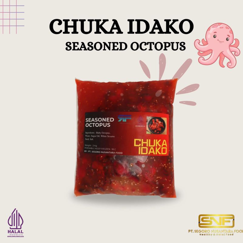 

Chuka Idako - Gurita Saus Jepang - Manis Gurih Halal