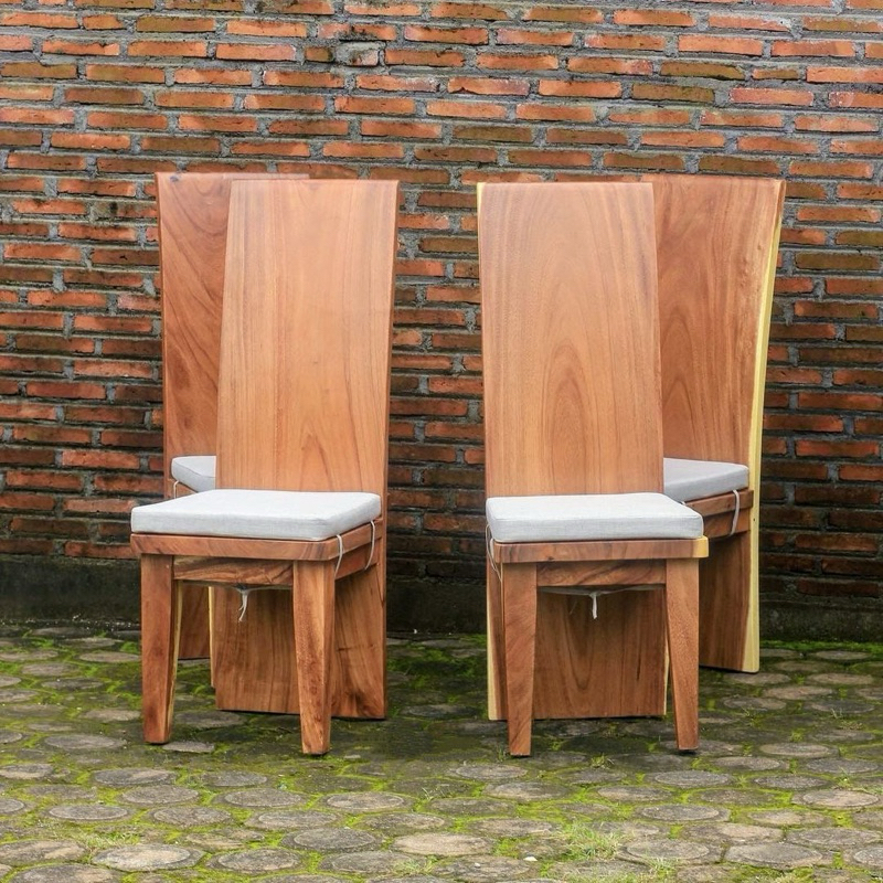 Kursi Makan Block Trembesi Kursi Makan Suarwood Trembesi Kursi Makan Solid Trembesi