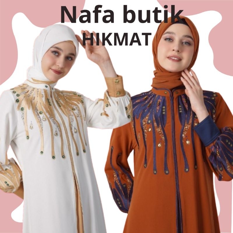 HIKMAT ABAYA GAMIS A5544 ORIGINAL FASHION HIKMAT