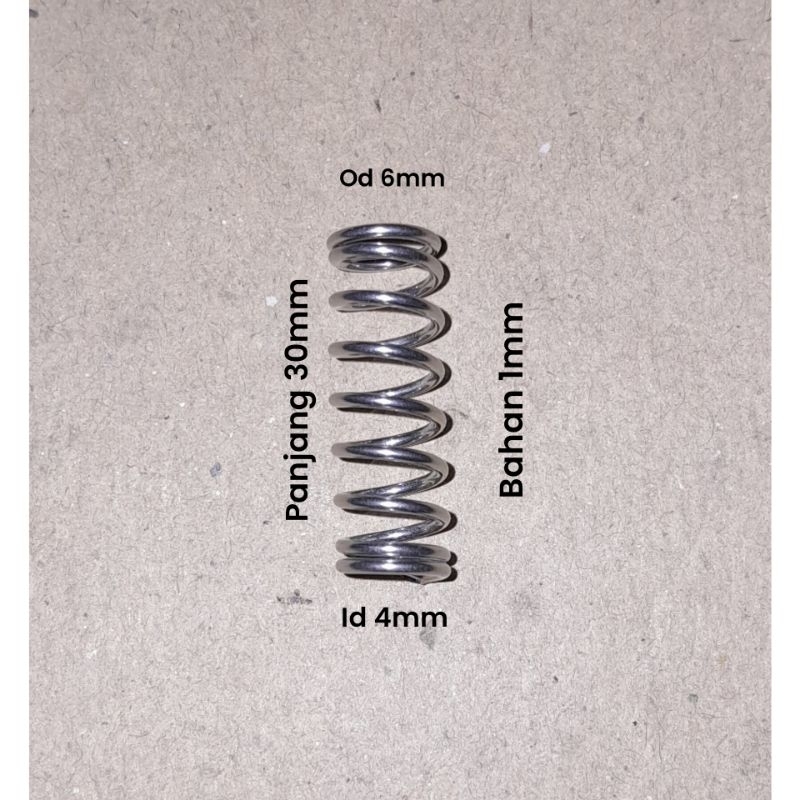 per tekan panjang 3cm od 6 mm