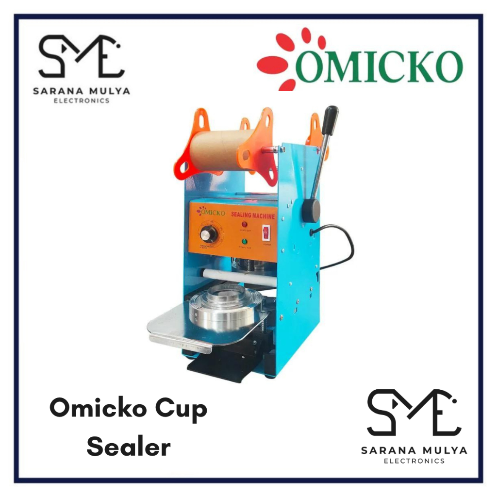 Omicko Cup Sealer Semua Ukuran - Alat Press Gelas Plastik Cup Sealer Omicko C35