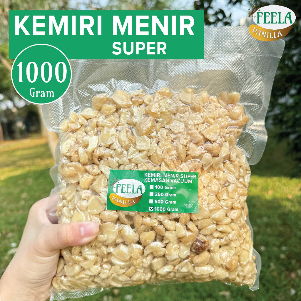 

Kemiri Menir Super Ukuran Besar Kemiri Menir Besar - Fresh NTT 1Kg