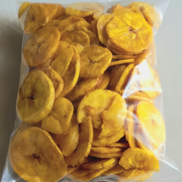 

Keripik Pisang bulat Manis / camilan kripik @500gr