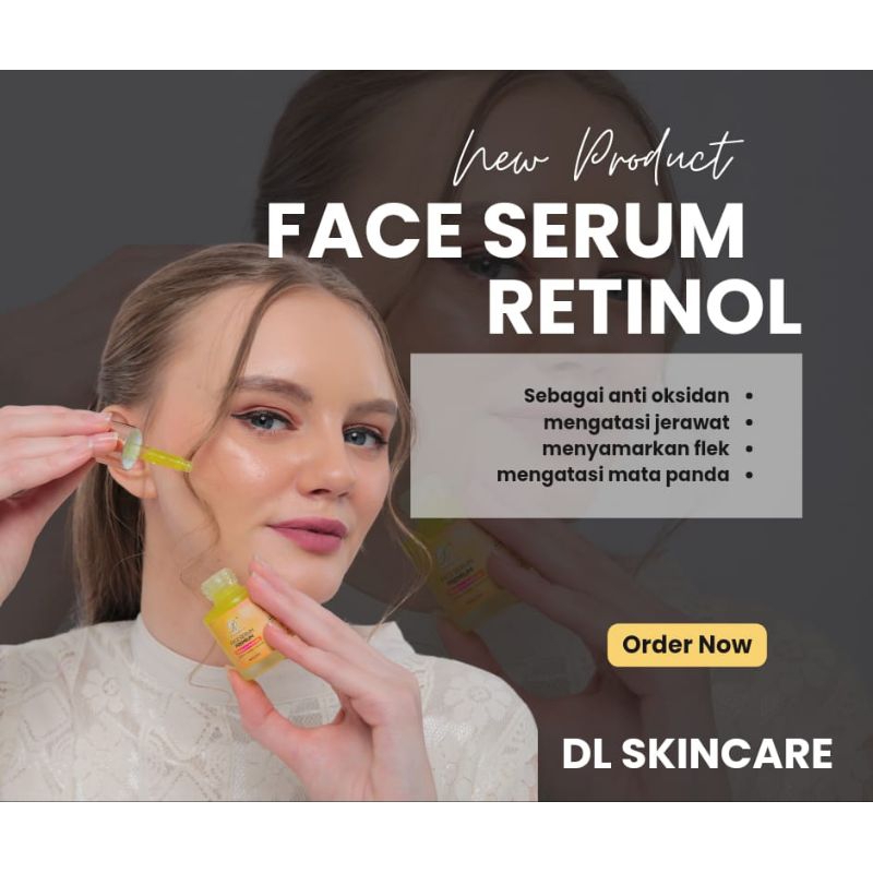 FACE SERUM GLOWING PREMIUM GRADE A DL SKINCARE