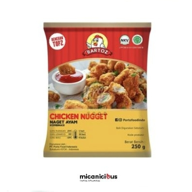 

BARTOZ CHICKEN NUGGET 250GR 500GR