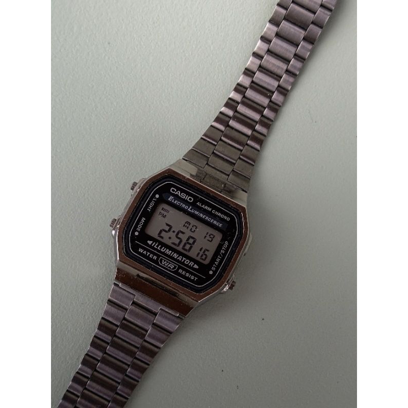 CASIO A168WGG FULL ORIGINAL