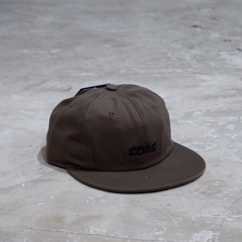 CONVERSE 6 PANEL OLIVE BASEBALL CAP