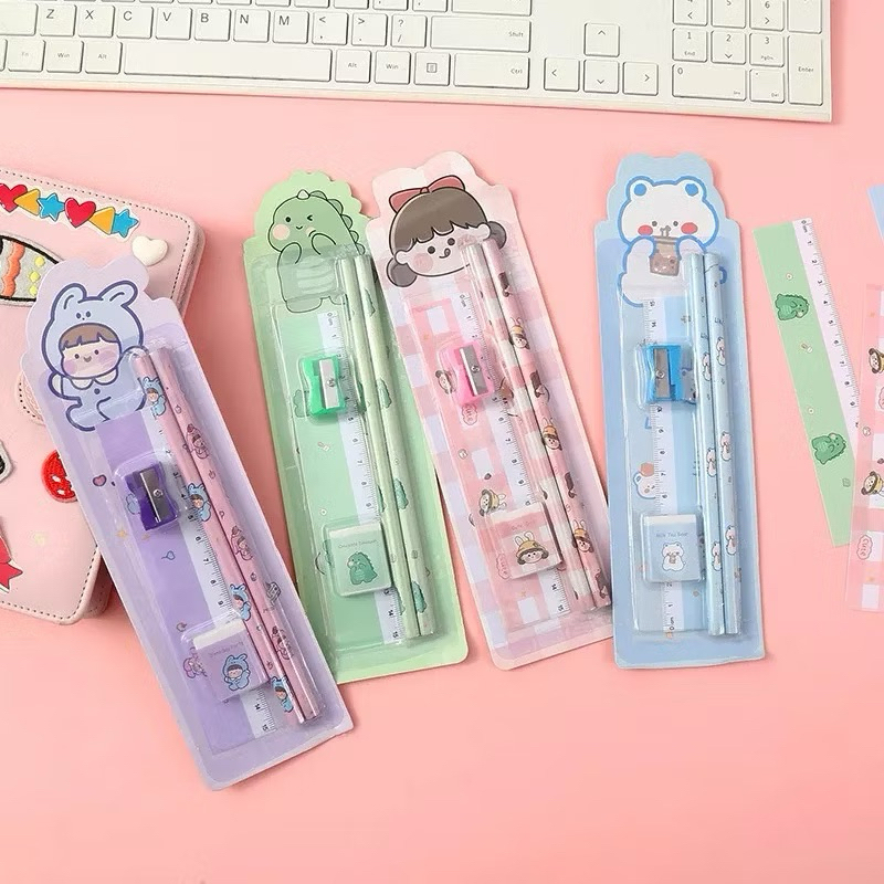 

ATK 5in1 Set Alat Tulis Anak Karakter Lucu