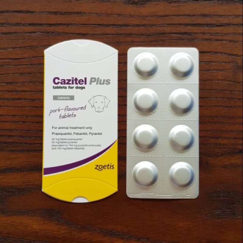 Cazitel Plus | Obat cacing anjing