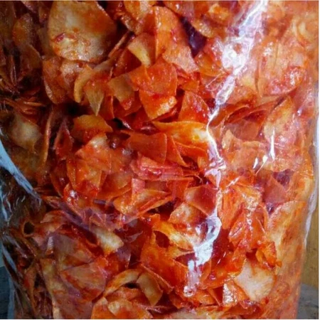 

Keripik Singkong Lengket Pedas Manis /Keripik Balado/Kripik Singkong Pedas Manis