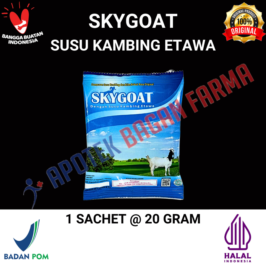 

SKYGOAT / SKY GOAT Susu Kambing Etawa Original Bubuk Eceran