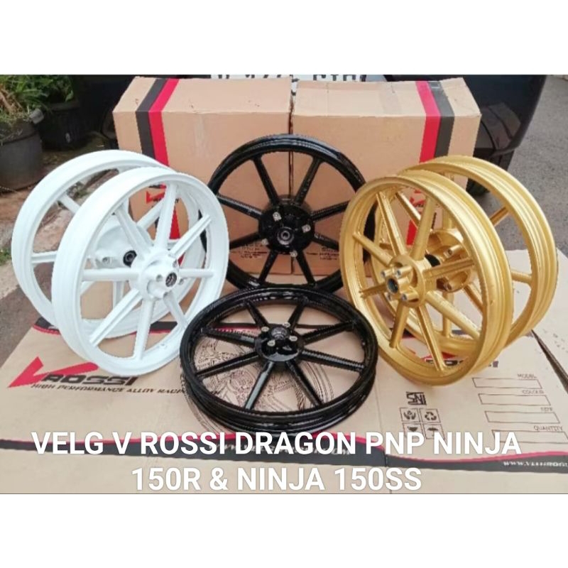 Velg pelak racing v Rossi sprint dragon palang 8 ring 17 PNP ninja 150r ninja 150ss