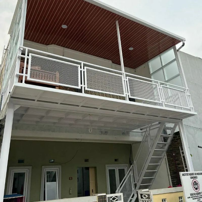 mezzanine dak besi  indoor/outdoor