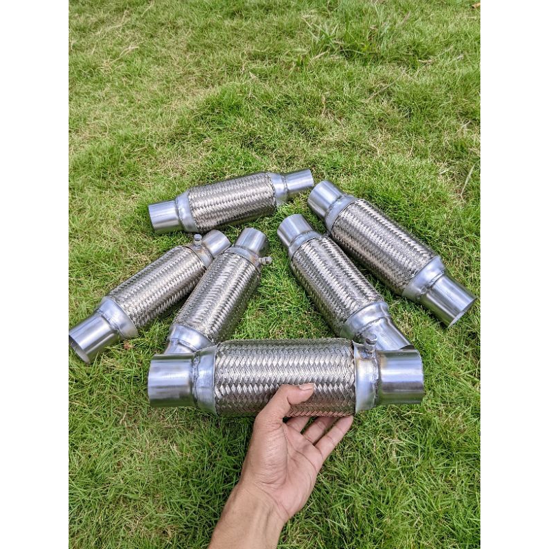 KNALPOT FLEKSIBEL JAMINAN NGIR NGIR  untuk turbo canter, hino, dyna, nmr71, izuzu macan