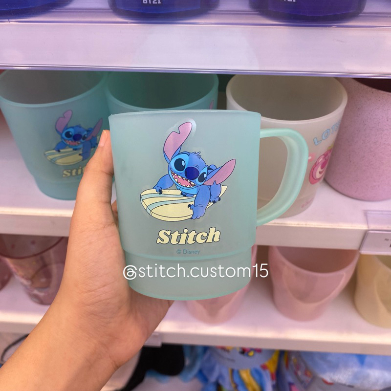 Gelas Minum Stitch Disney Collection Miniso