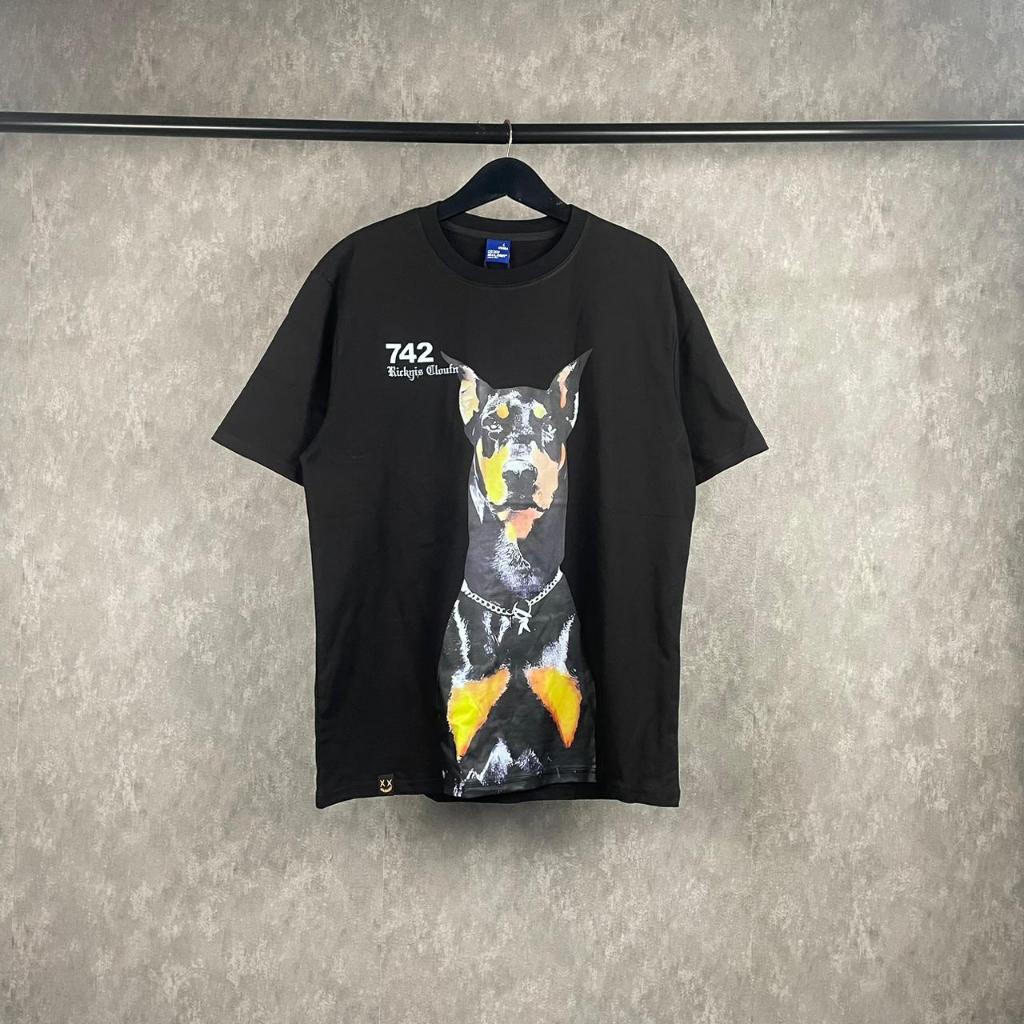 Baju Kaos Ricky Is Clown Oversize Tee Unisex Baju Kaos Pria & Wanita Ricky Is Clown Paint Splash Bro