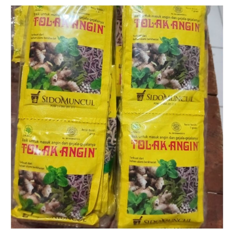 

Jamu Tolak Angin serbuk Sido Muncul isi 20sachet