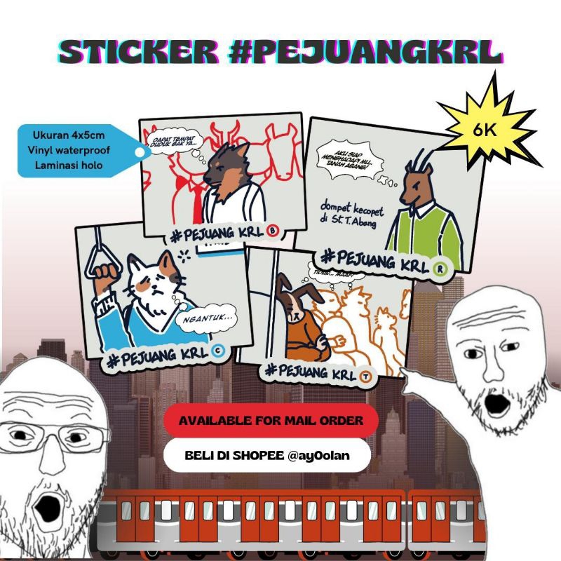 

Stiker Holo PejuangKRL