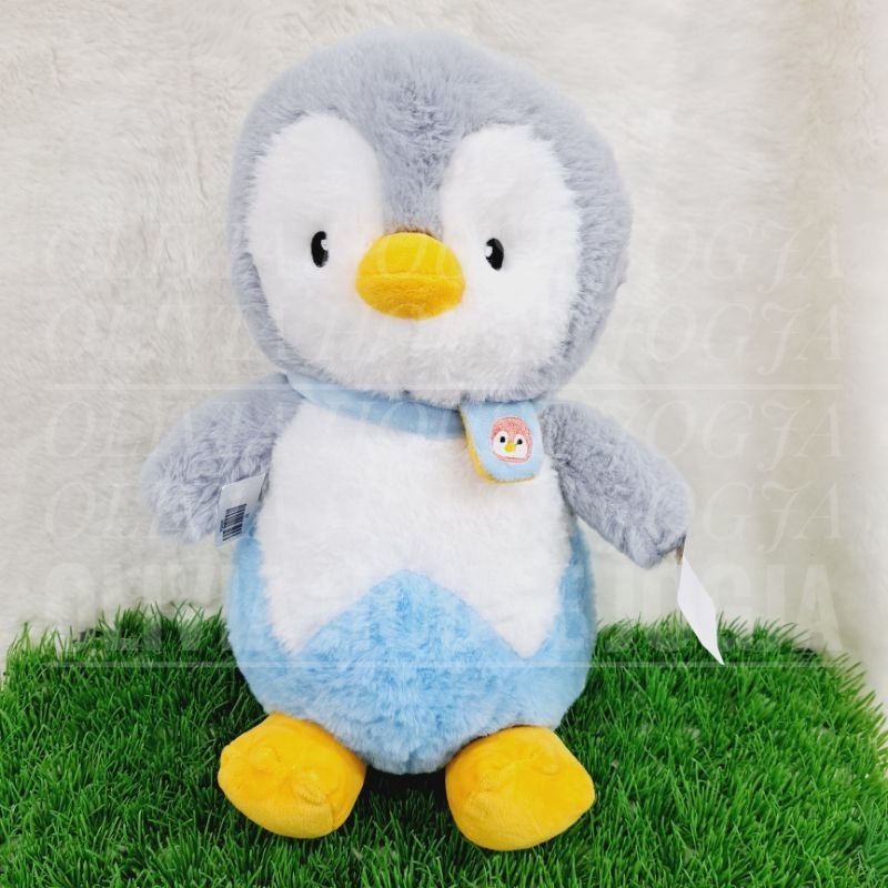 Boneka Penguin Cute Boneka Penguin Abu Putih Boneka Penguin